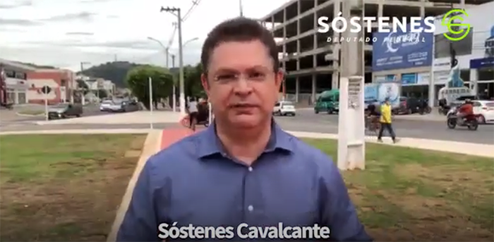 Deputado Sóstenes Cavalcante deixa recado para os itaperunenses