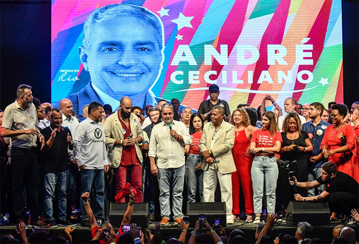 Grande Encontro em Defesa do Rio: André Ceciliano reúne mais de 13 mil pessoas ao lançar pré-candidatura ao Senado