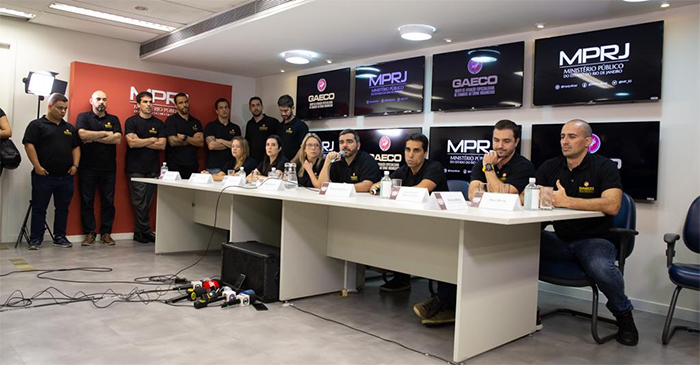 MPRJ realiza operação contra organização criminosa de Rogério Andrade e Ronnie Lessa