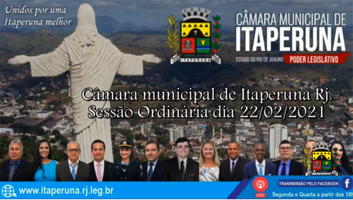 Sessão da Câmara Municipal de Itaperuna