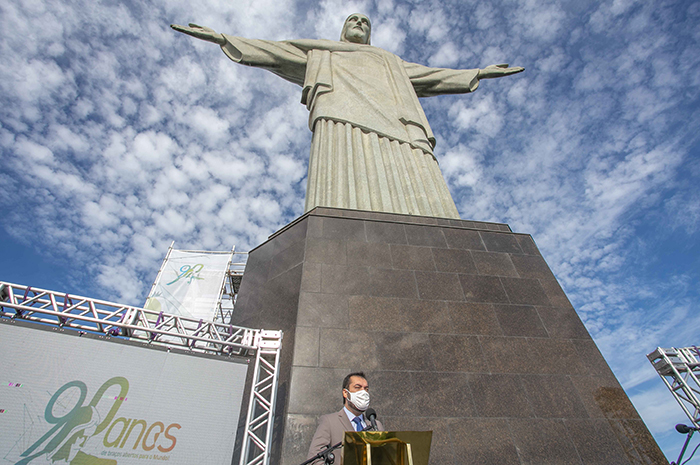 Governador em exercício participa da cerimônia de aniversário do Rio de Janeiro