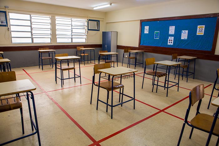 Decreto suspende aulas presenciais da rede estadual até 12 de abril