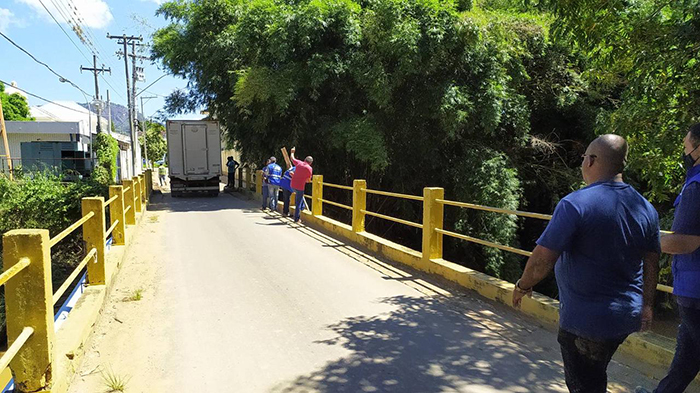 ‘Caminho Seguro’ vistoria pontes e passarelas no Noroeste Fluminense