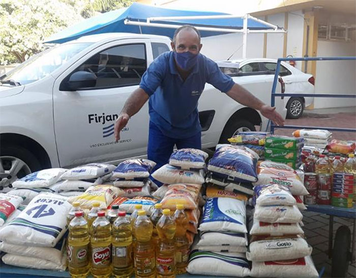 Campos e Macaé arrecadam mais de meia tonelada de alimentos na campanha SESI Cidadania Contra a Fome