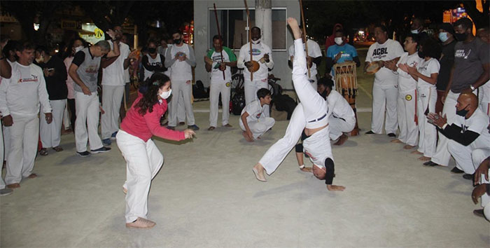 Secretaria de Cultura de Itaperuna apoia grupos de capoeiristas do município