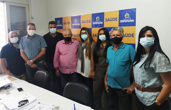 Itaperuna: reunião com a equipe da Saúde