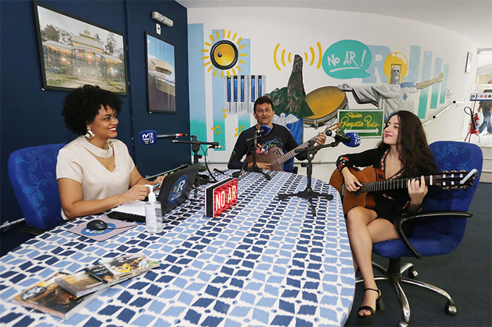 Rio: Rádio Roquette-Pinto recebe no Palácio Guanabara artista itaperunense