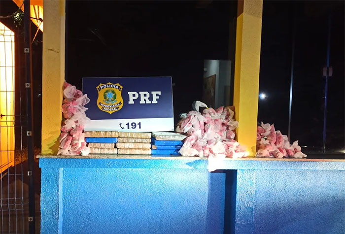 PRF faz a maior apreensão de drogas do ano em Teresópolis. Material seguia para Itaperuna pela BR-116
