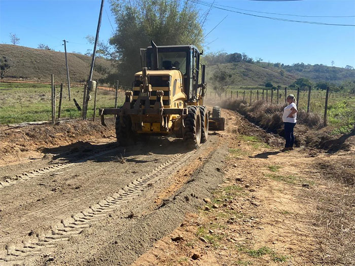 Secretaria de Agricultura de Itaperuna segue com o planejamento de recuperação de estradas
