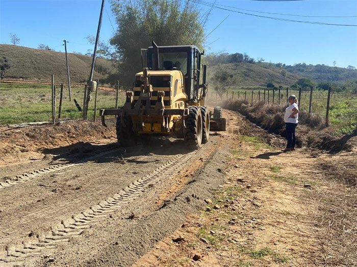 Secretaria de Agricultura de Itaperuna segue com o planejamento de recuperação de estradas