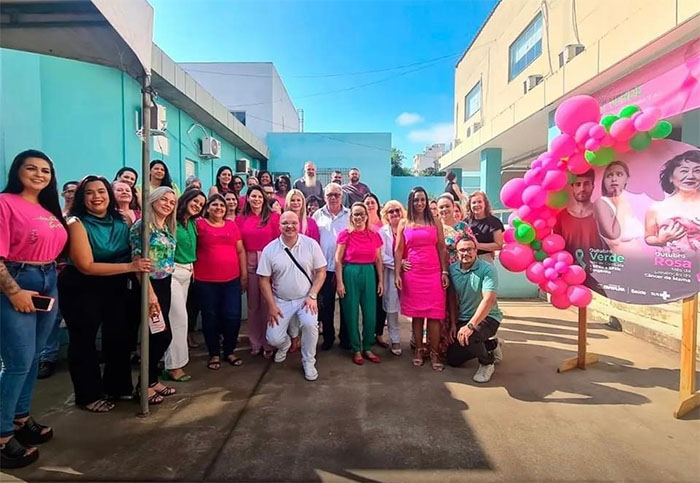 Itaperuna: Campanhas Outubro Rosa e Verde são lançadas no Centro de Saúde Dr. Raul Travassos