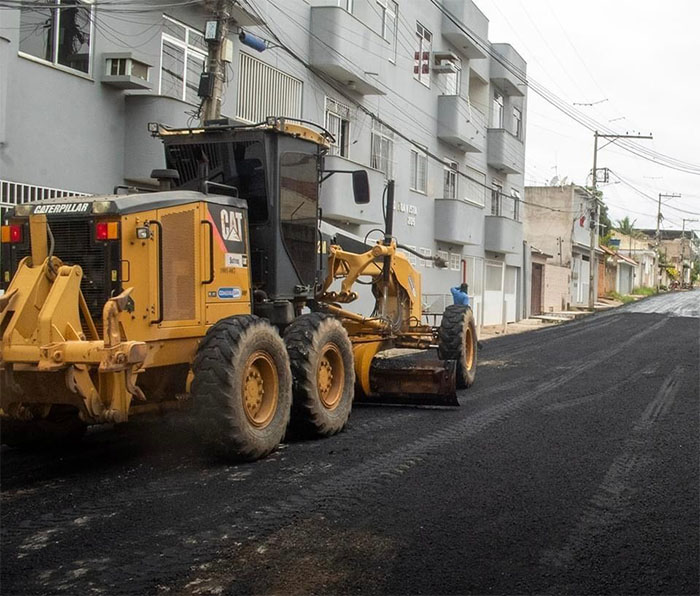 Itaperuna: Bairro Boa Vista recebe equipe do Programa Asfalto na Rua