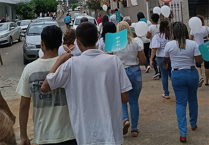 Saúde em Ação: Caminhada alusiva ao ‘Janeiro Branco’ em Itaperuna