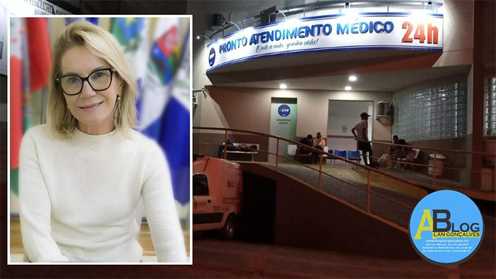 EX-PREFEITA BRANCA MOTTA É INTERNADA NA UTI DO HOSPITAL SÃO VICENTE DE PAULO COM COMPLICAÇÕES DE DENGUE EM BOM JESUS DO ITABAPOANA