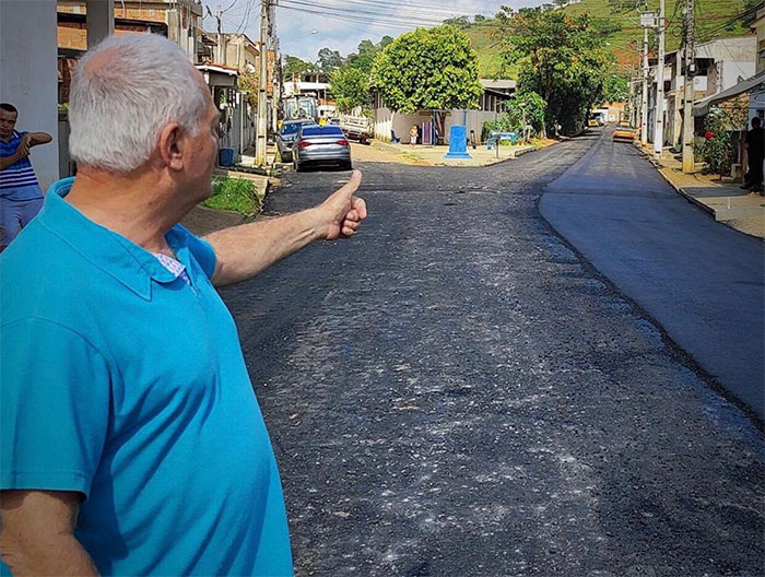 Itaperuna: Programa ‘Asfalto na Rua’ chega ao Bairro São Francisco