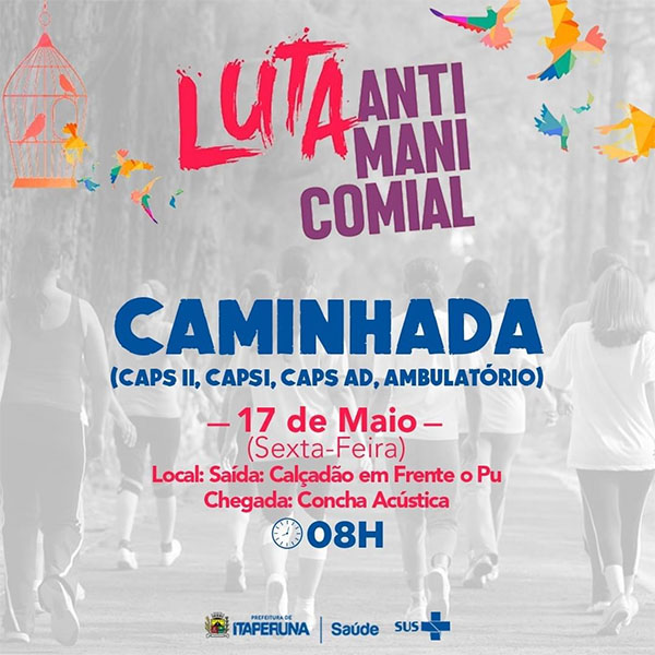 Caminhada da Luta Antimanicomial em Itaperuna