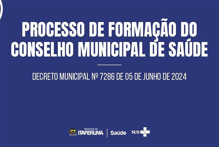 Abertura das inscrições para a eleição do Conselho Municipal de Saúde de Itaperuna