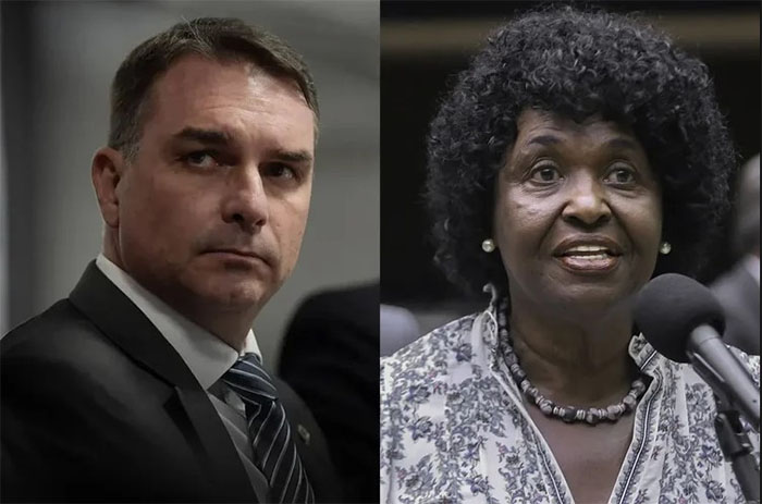 Flávio Bolsonaro e Benedita da Silva dominam disputa pelo Senado no Rio