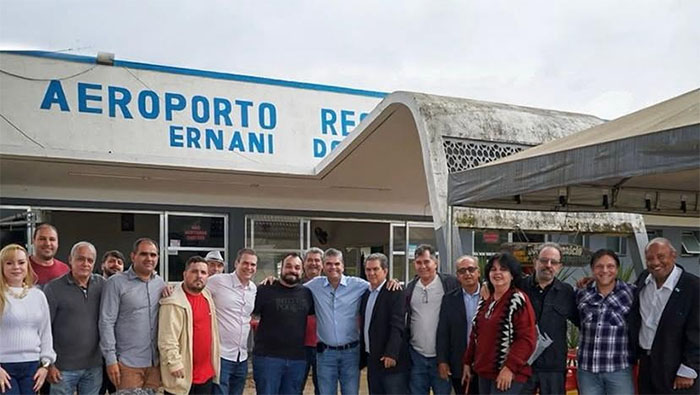 PRÉ-CANDIDATO A GOVERNADOR WASHINGTON REIS EM ITAPERUNA PARTICIPA DE REUNIÕES E FILIAÇÕES AO MDB