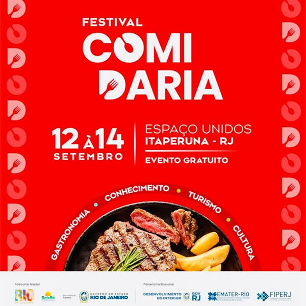 Festival Comidaria movimenta o Interior com apoio do Governo do Estado