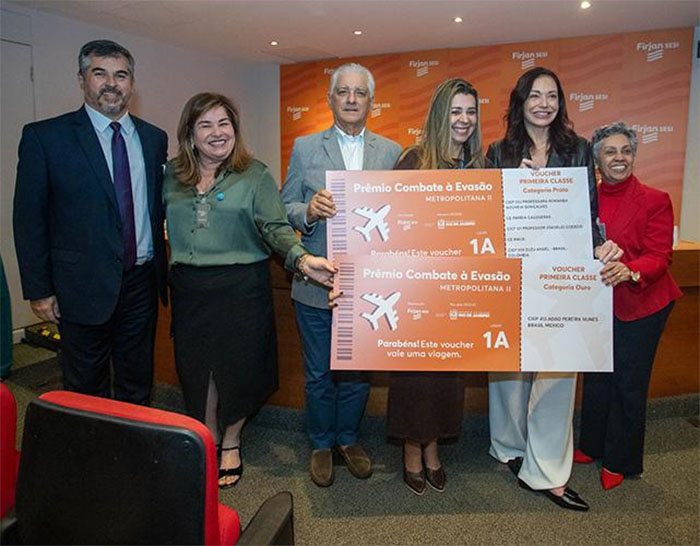 Com taxa zerada de evasão escolar, escola estadual de Pádua recebe Prêmio Firjan SESI e SEEDUC